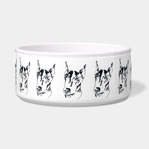 Écuelle Doberman Pinscher Dog Bowl