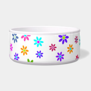 Écuelle Douche à fleurs - motif de couleur 1