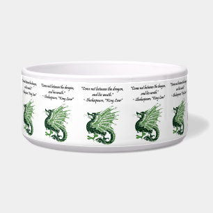 Écuelle Dragon et sa colère Shakespeare King Lear Dessin