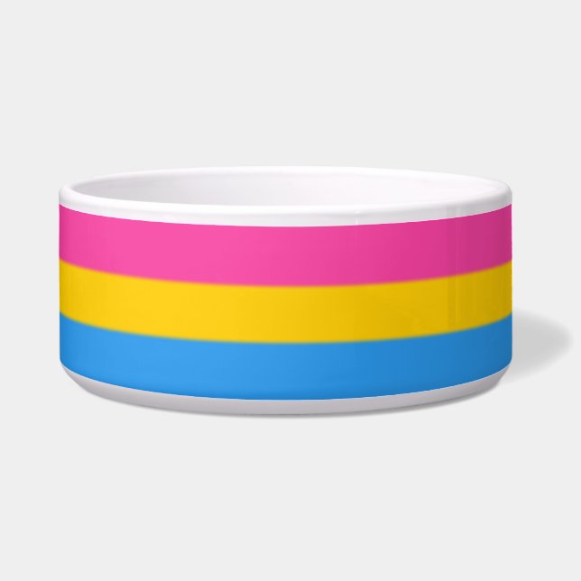 Écuelle Drapeau de la fierté Pansexual Falln (Devant)