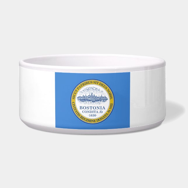 Écuelle Drapeau de la ville de Boston (Massachusetts) (Devant)