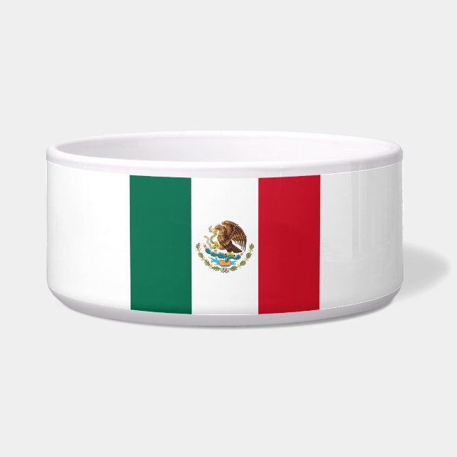 Écuelle Drapeau du Mexique, Bandera de la République mexic (Devant)