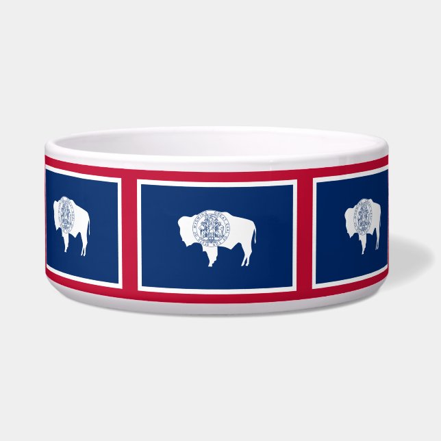 Écuelle Drapeau du Wyoming (Devant)