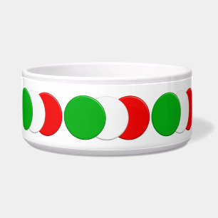 Écuelle Drapeau italien. Bandiera italiana.
