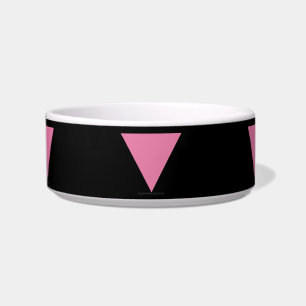Écuelle Drapeau triangle rose de SlipperyJoe drapeau rose