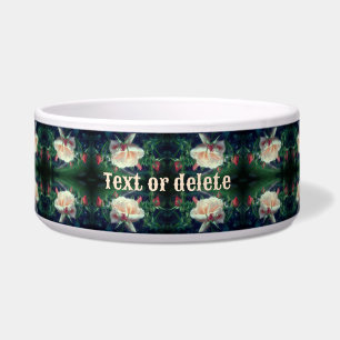 Écuelle Dreamy Peach Rose Et Buds Abstrait Personnalisé