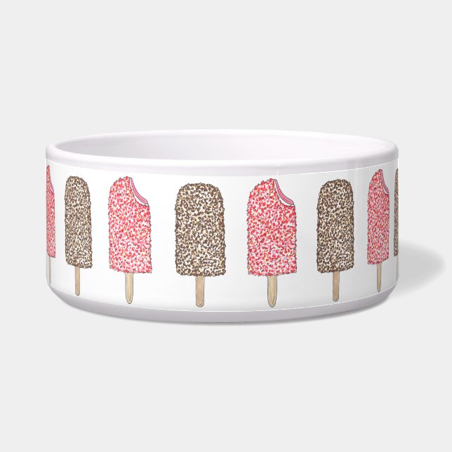 Écuelle Eclair Crème glacée Popsicles Popsicles Pet Bowl (Devant)