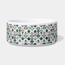 Elegant Gold & Geometric Easter Bunny | Pet Bowl