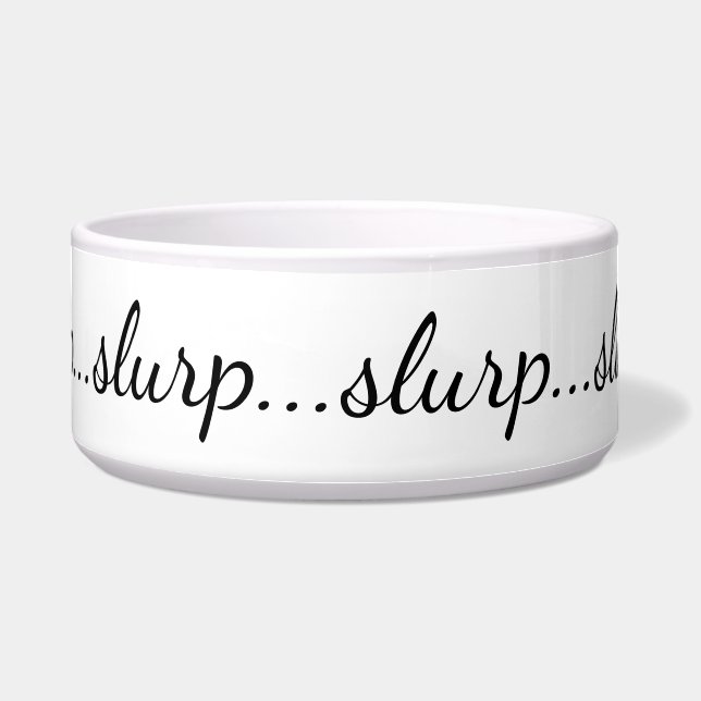 Écuelle Elégante eau douce amusante (Devant)