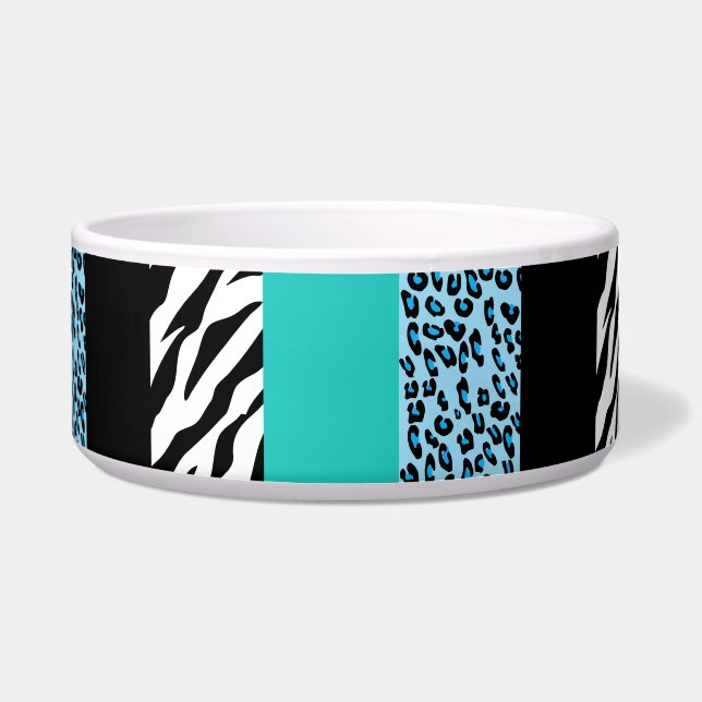 Écuelle Empreinte de léopard, Zebra Print, Poster de anima (Devant)