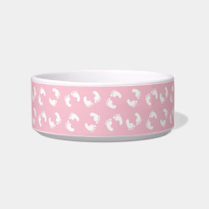 Écuelle Empreintes Bébé, Pied Bébé, Marches, Fille Rose
