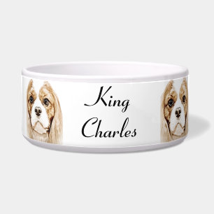 Écuelle Épagneul cavalier mignon du Roi Charles