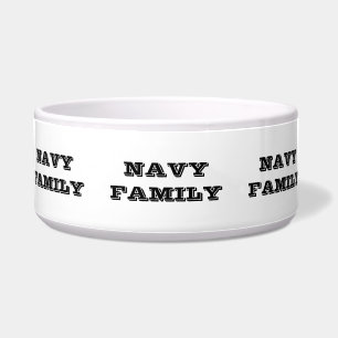 Écuelle Famille Pet Bowl Navy