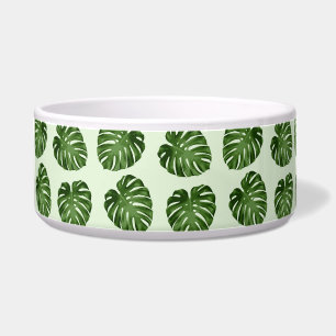 Écuelle Feuilles de palmiers, Feuilles verts, Motif tropic