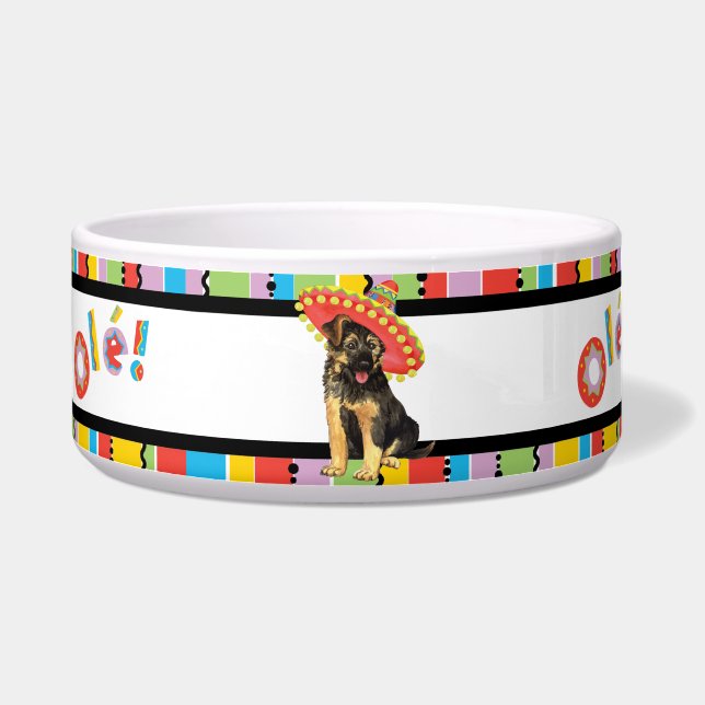 Écuelle Fiesta German Shepherd'animal (Gauche)