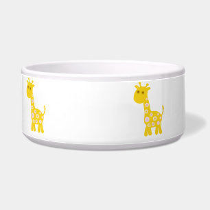 Écuelle Fleur de Girafe Jaune mignonne