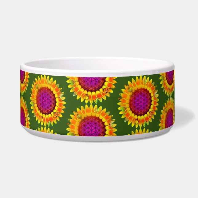 Écuelle Fleur De Vie - Fleur Géométrique 4 (Devant)