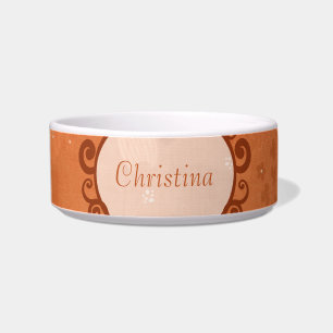 Écuelle Fleurs d'automne Pet Food Bowl