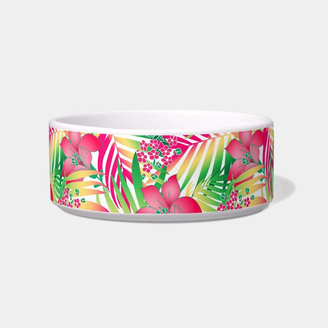 Écuelle Fleurs tropicales colorées (Gauche)