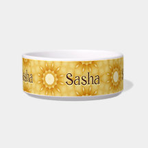 "Forever Golden Stylish Golden Retriever Floral