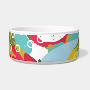 Écuelle Fruits tropicaux, Motif Vintage sans soucis.