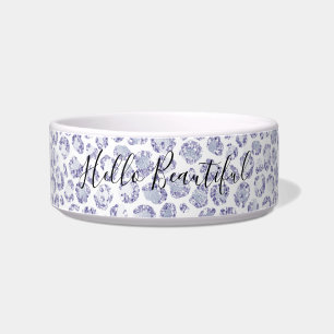 Écuelle Glam Lavender Lilac Purple Empreinte de léopard Pa