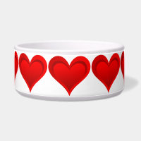 Gradients RED LOVE HEART + votre texte et vos idée