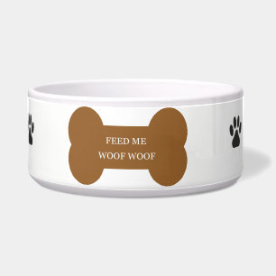ÉCUELLE GRANDE BOULE DE CHIEN D'ALIMENTATION
