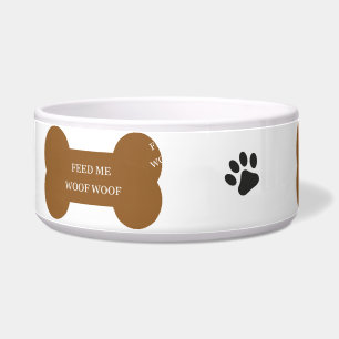 ÉCUELLE GRANDE BOULE DE CHIEN D'ALIMENTATION