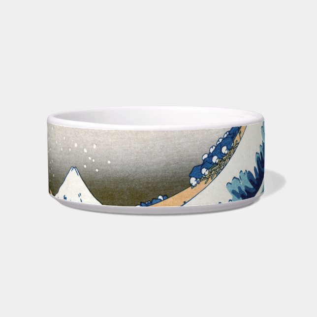 Écuelle Grande vague au large de Kanagawa Hokusai Art (Droite)