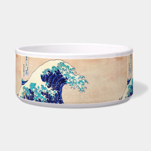 Écuelle Grande vague au large de Kanagawa japonais Vintage