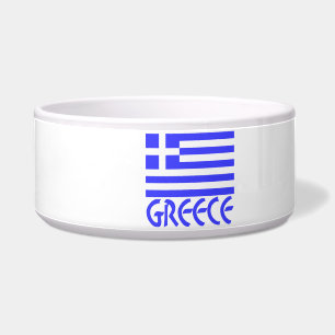 Écuelle Grèce et drapeau grec