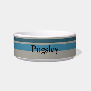 Écuelle Gris bleu rayé