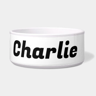 Écuelle Grosse boîte blanche personnalisée pour chien