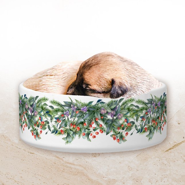 Écuelle Guirlande de Noël Guirlande de pin floral (Créateur téléchargé)