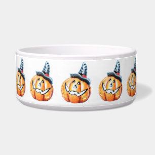 Écuelle Halloween Citrouille Pet Bowl