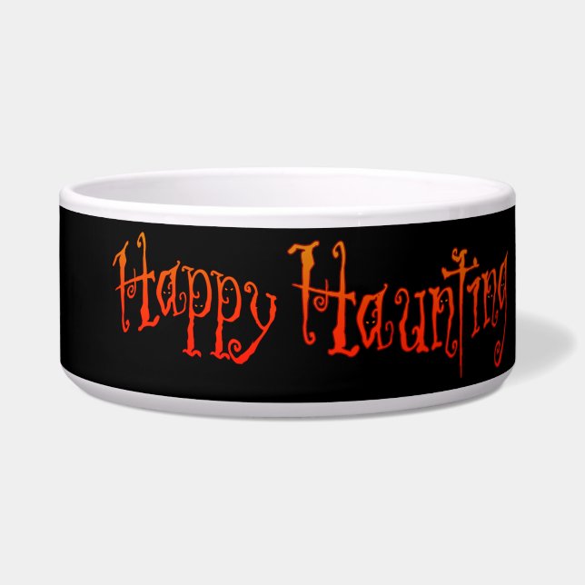 Écuelle Halloween Happy Haunting (Devant)