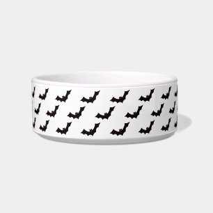 Écuelle Halloween, motif de chauves-souris, farce ou frian