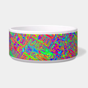 Écuelle Hand and Digitally Painted Pattern art 42