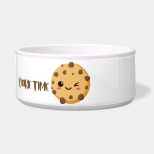 Écuelle Heure du biscuit - mignon bol à chien