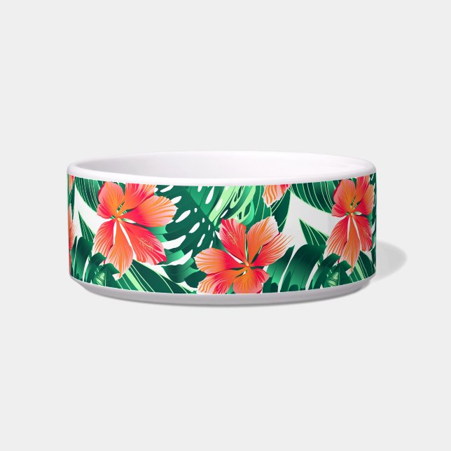Écuelle Hibiscus à l'orange tropicale (Gauche)