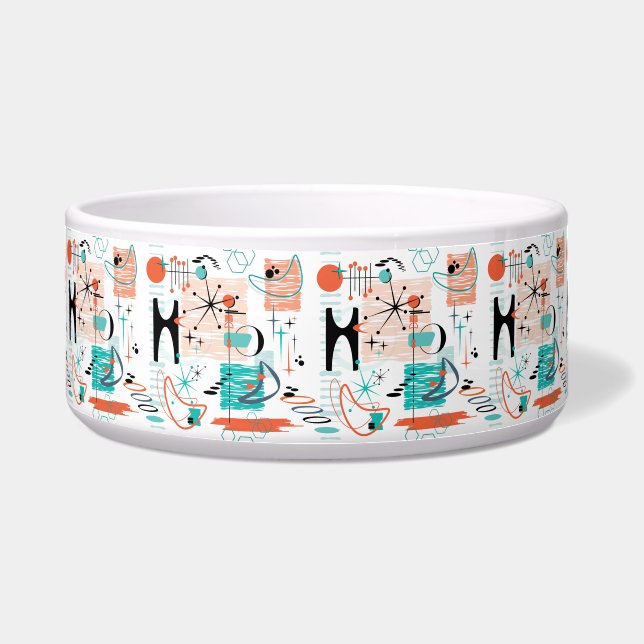 Écuelle HoJo Retro Ceramic Pet Bowl (Devant)