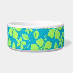 ÉCUELLE HULA HAWAIEN (HIBISCUS) CITRON VERT
