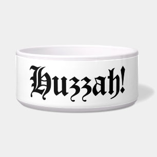 Écuelle Huzzah ! {Typographie médiévale}