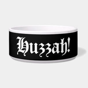Écuelle Huzzah ! {Typographie médiévale}