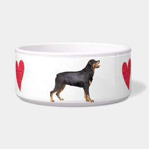 Écuelle I Love my Rottweiler
