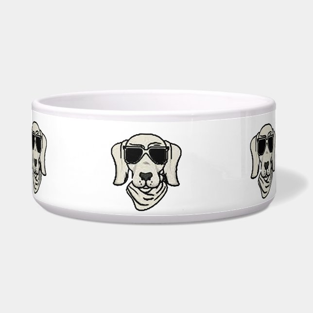 Écuelle Idée de cadeau pour un chien mignon (Devant)