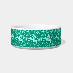 Écuelle Ikat Floral Damask - Turquoise et Aqua