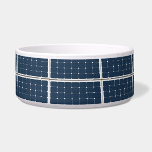Écuelle Image amusante d'un panneau solaire