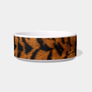 Écuelle Impression de la fourrure en bande de tigre